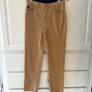 Vineyard Vines On the Go Pants sz 12 Khaki